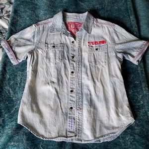 Guess denim short sleeve shirt 😍